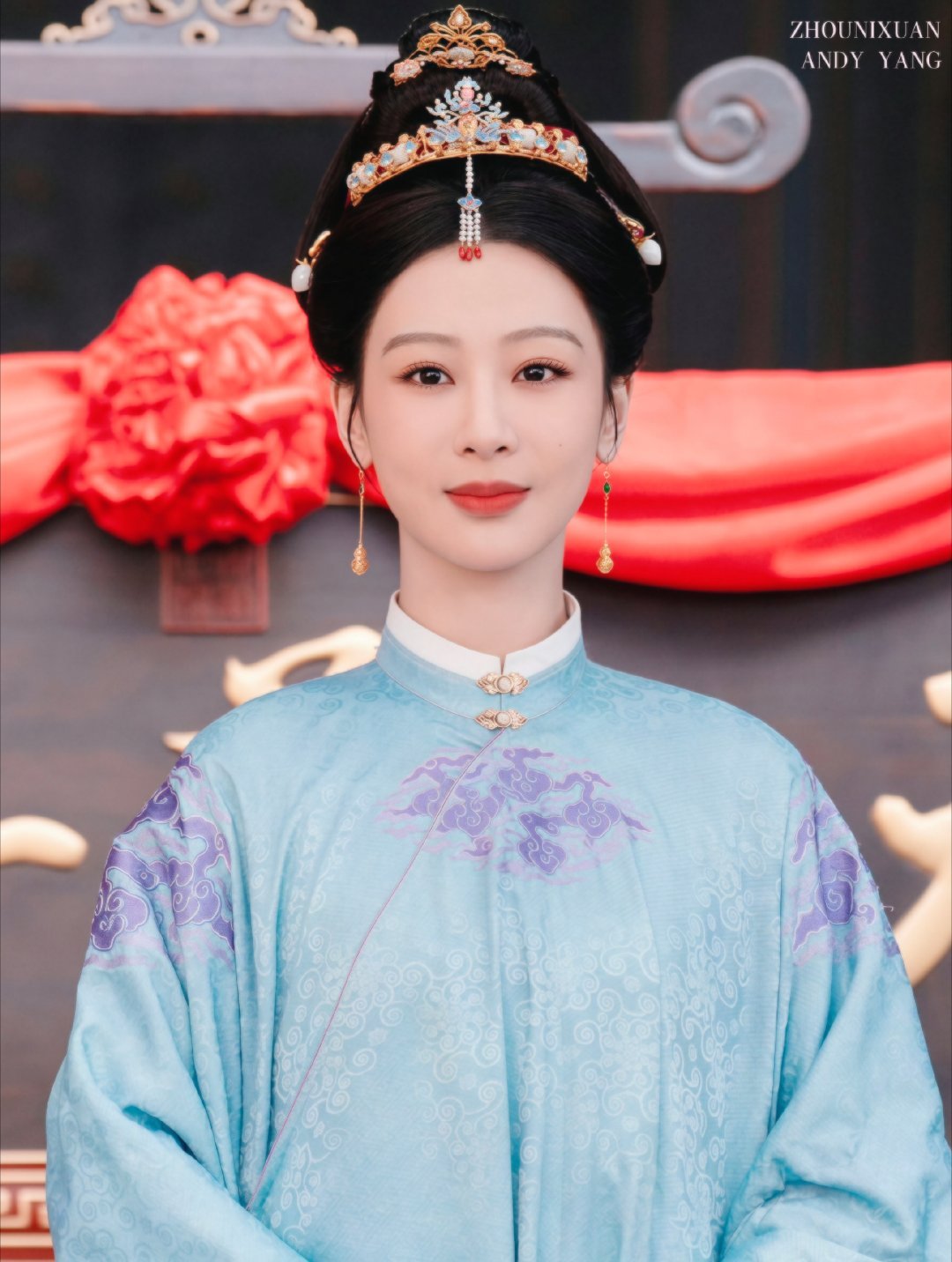 杨紫 欢迎大家来看家业，欣赏老祖宗的徽墨文化 