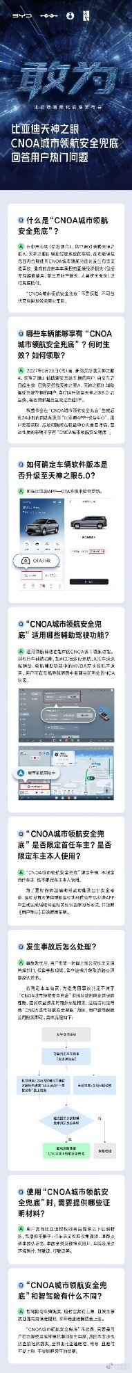 比亚迪为城市领航及智能泊车兜底“迪迪都兜”，迪子到底怎么兜？出了事故，交警定责后