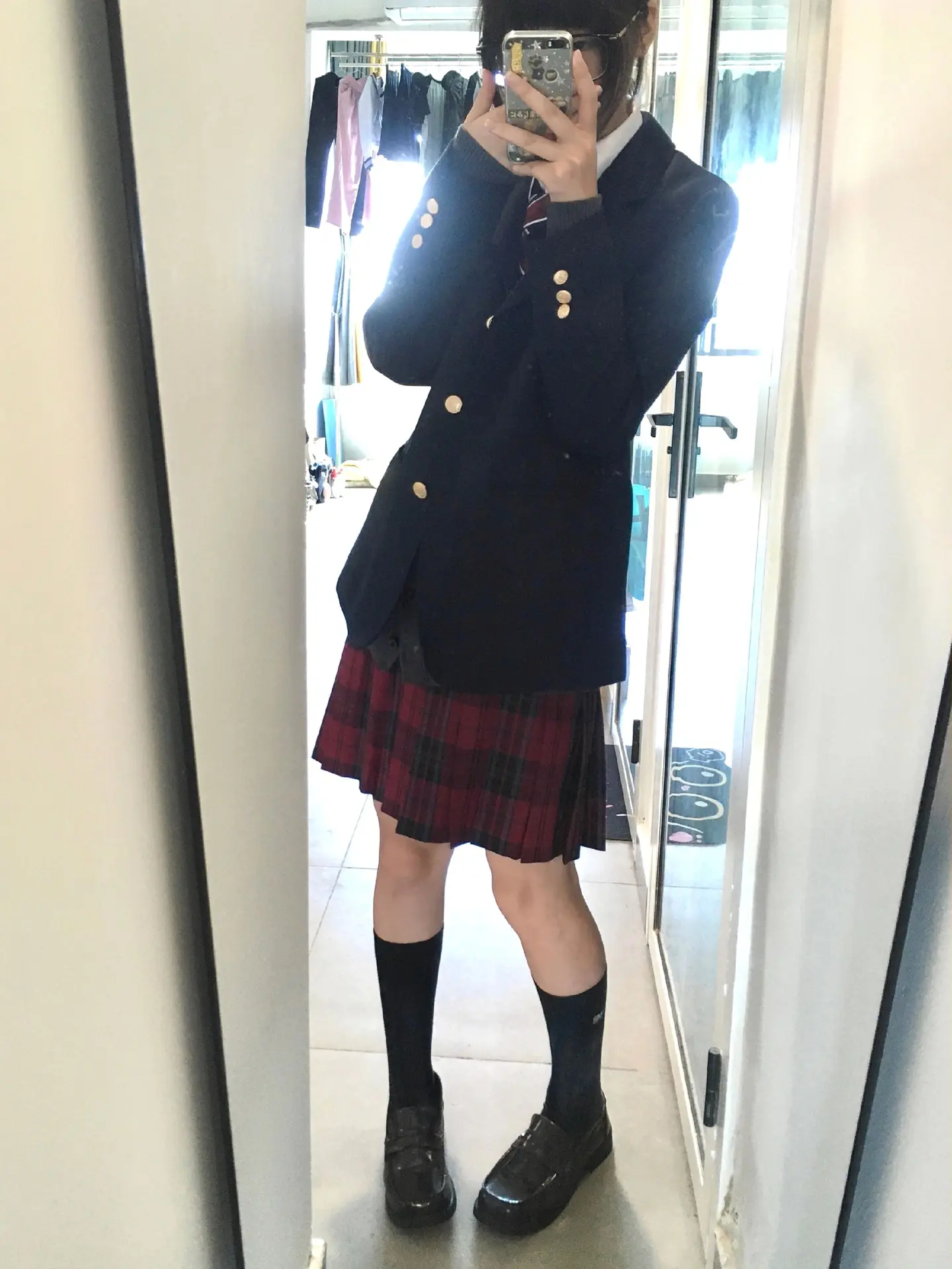 西服叠穿这一块。