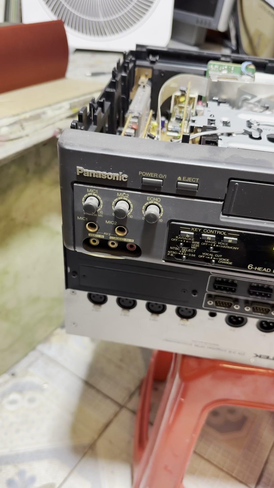 📹松下HD500经典录像机，六磁头配置，状态超棒，机身干净到连灰都没，测试一切