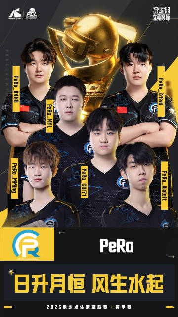 PCL官方发布：春季赛B组定妆照