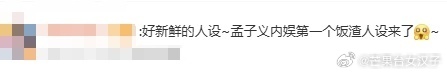 孟子义内娱第一个饭渣人设 从笨蛋美人变饭渣，不看剧的话这人设概念真难get， 内