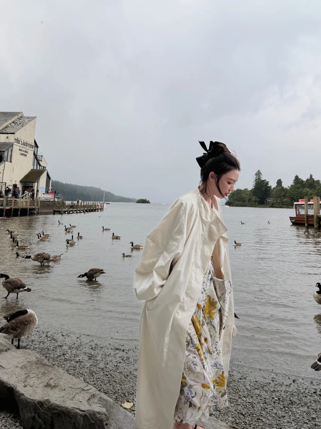 💨今天这风衣在湖区被追着问🔗