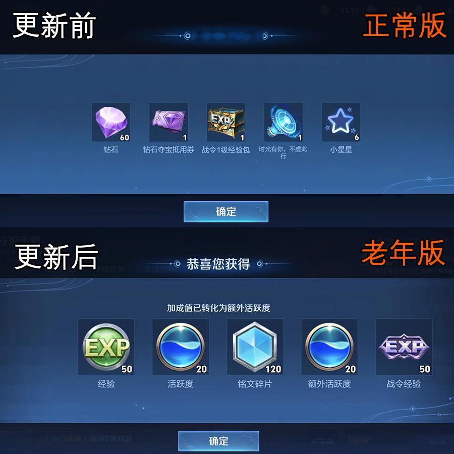 老年王者荣耀？图标改这么大了#王者荣耀# #爱游引力# ​​​