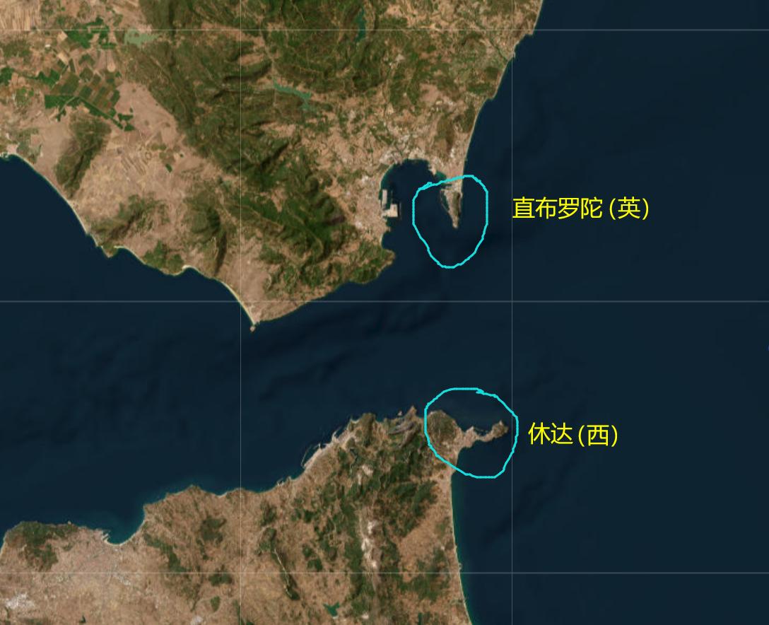 在西班牙王位继承战争中，英国占领了直布罗陀，本意是想等西班牙拿赎金来买回去，在那