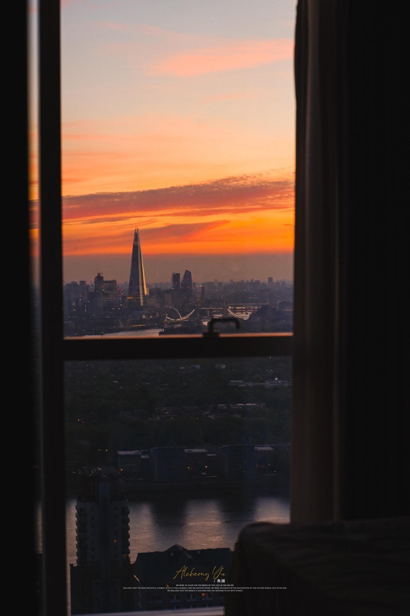 这几天的伦敦日落不会没看吧？🇬🇧。转给你喜欢的人看