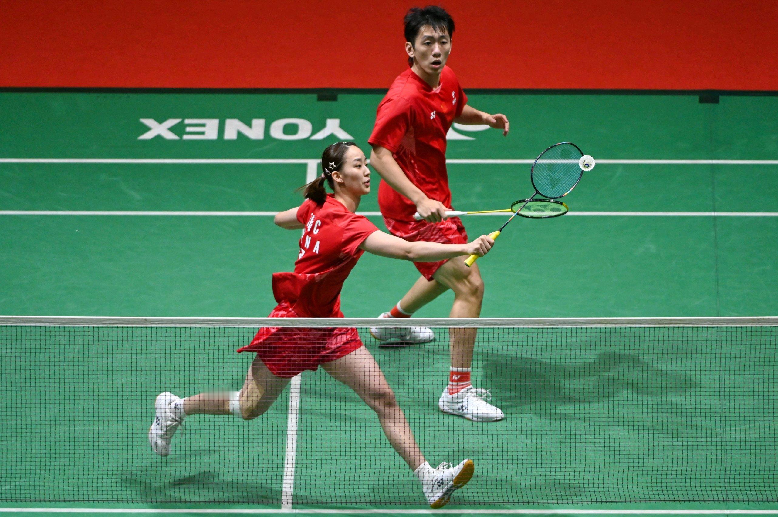 程星/张驰🇨🇳 21-9、20-22、21-10 吴冠勋/李佳馨下轮对手：黄