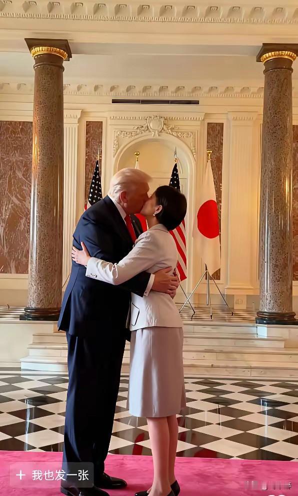 这俩人是在亲嘴，还是亲脸？