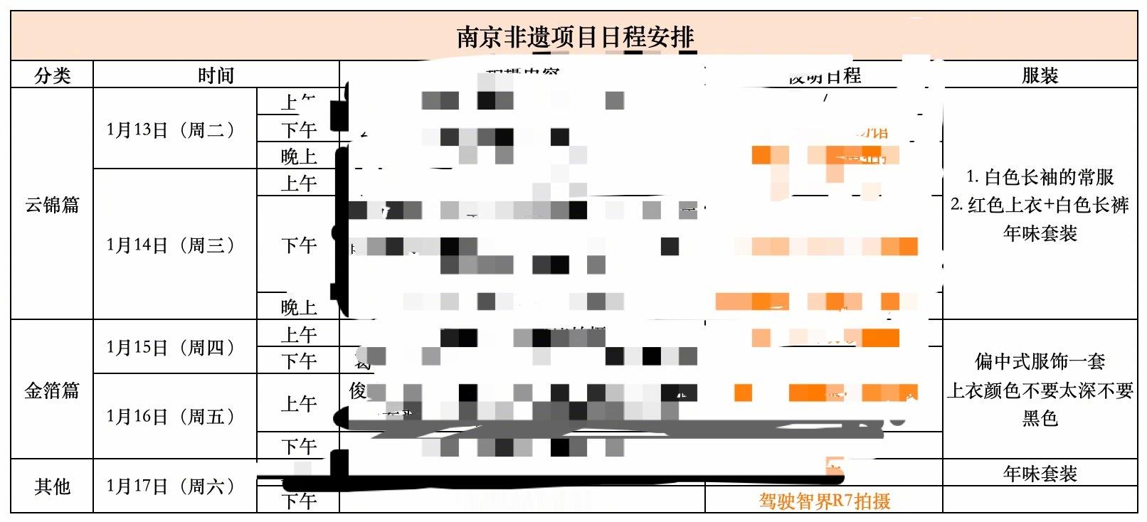 通告信息出来了，求助网友 偏中式服饰一套 大家有推荐的吗？ 