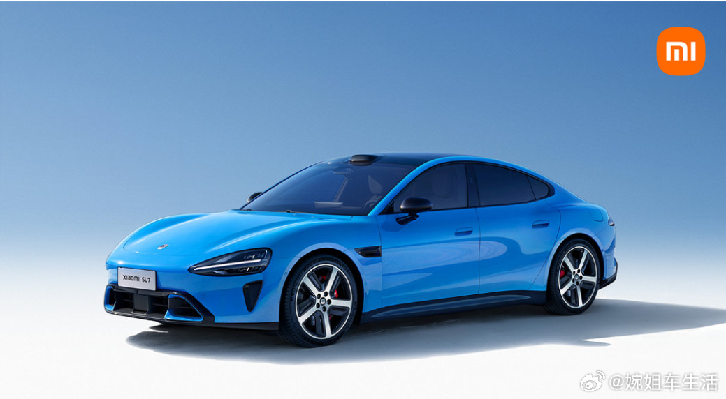 新一代小米SU7九款颜色公布 新款小米SU7这波选装太会了！金色LOGO质感拉满