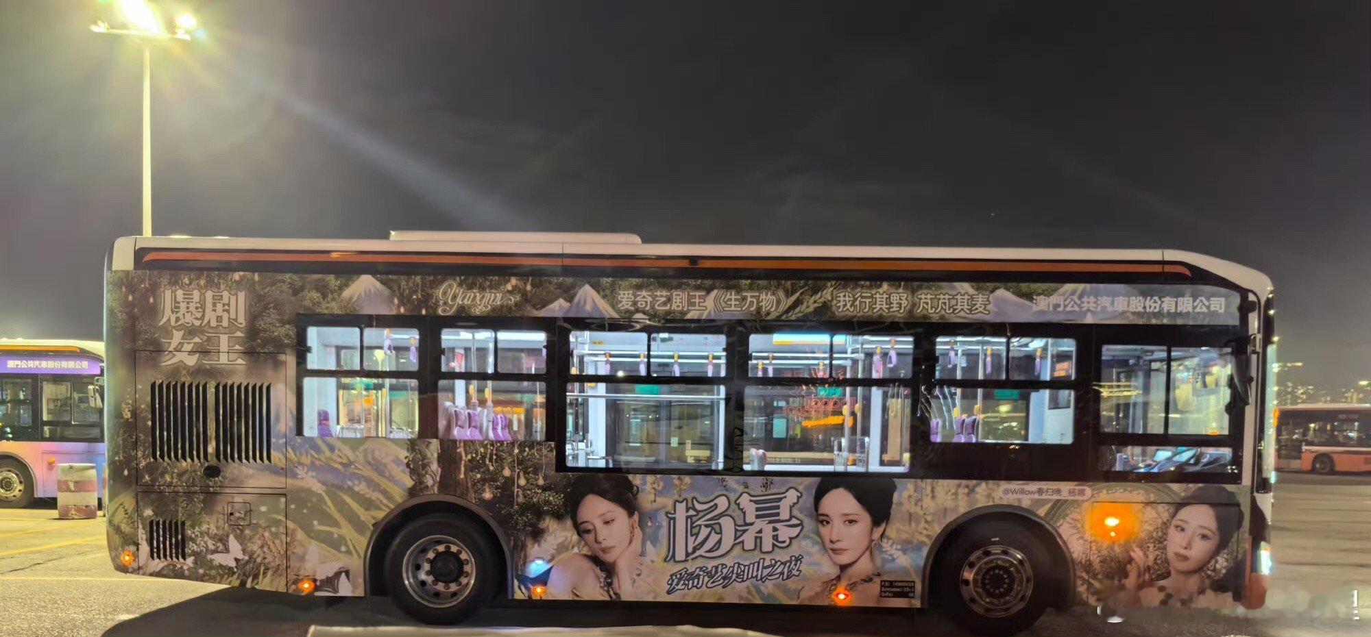 杨幂尖叫之夜粉丝安排排面真牛 