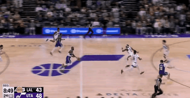 这是41岁？你跟我说他是18岁小伙子我都信，詹姆斯今天这个动作NBA现役球员有多