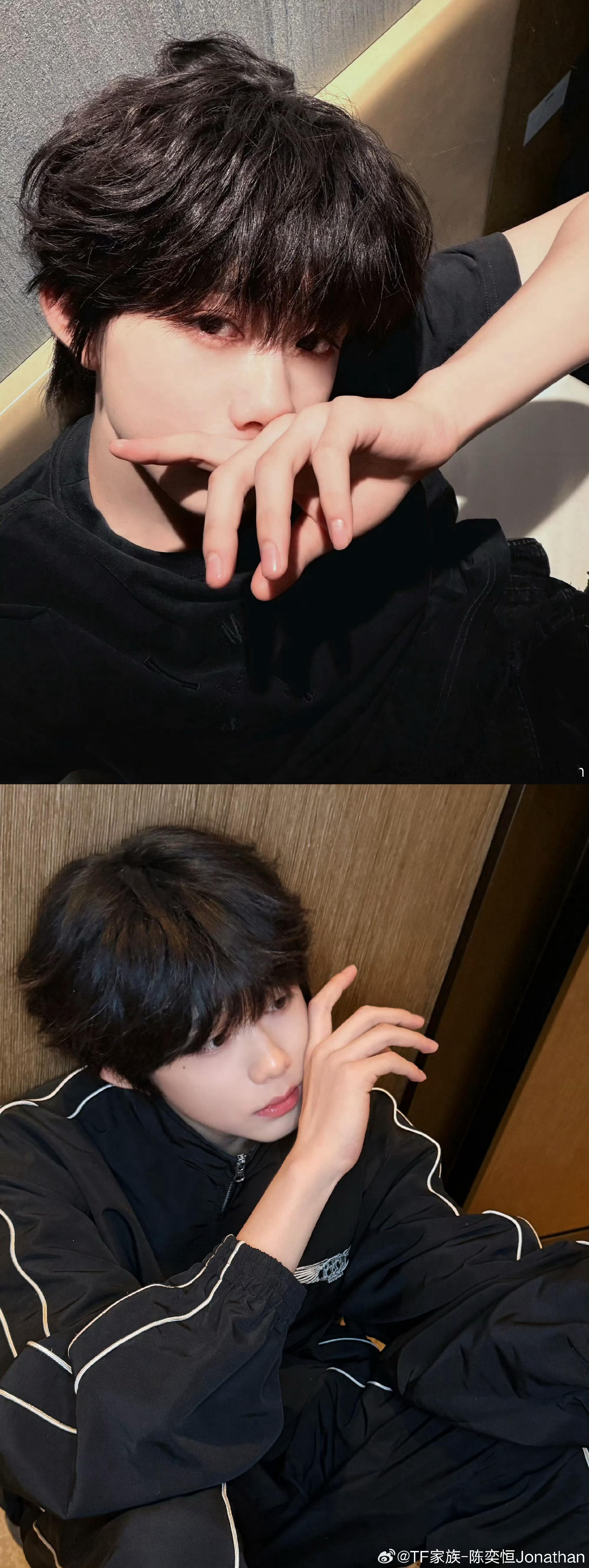 陈奕恒 卷毛小狗陈奕恒卷发自拍 陈奕恒今日份更新自拍 卷毛小狗统治全世界 帅而萌