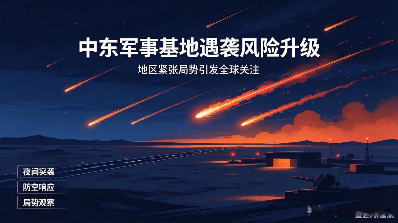 伊朗革命卫队发威了，把美国在中东基地打了个遍，都打了25波了，美国在中东的基地还