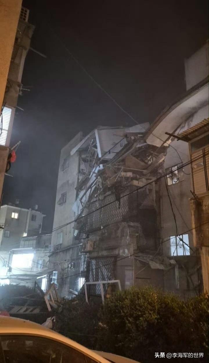 伊朗“太坏了”居然在夜里用携带集来弹头的弹道导弹袭击以色列中部的佩塔提克瓦和布内