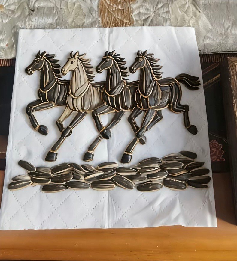 马年吃瓜子的超级境界 