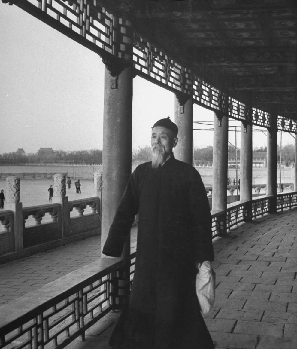 老照片  四十年代北京老照片 