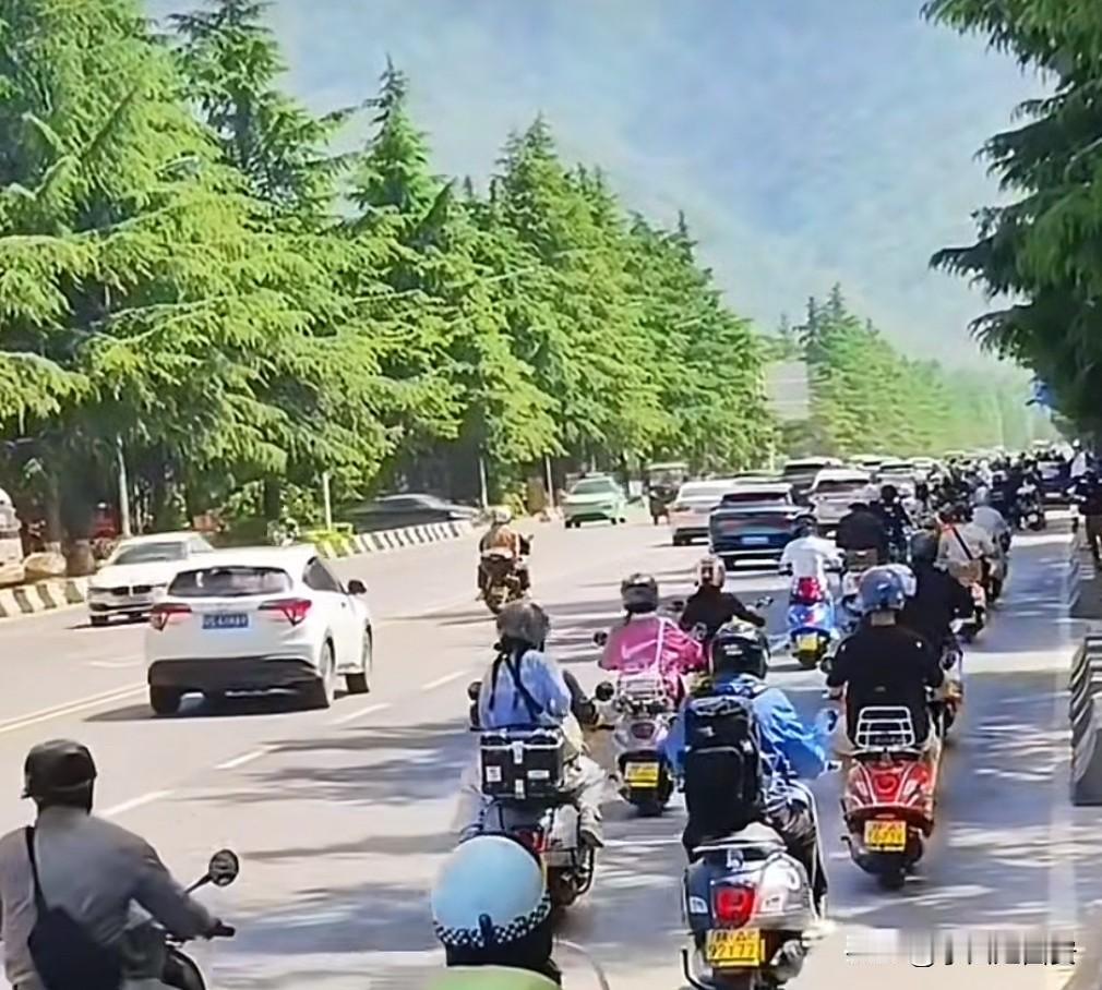 4月26日星期天西安天气晴

周末晴好的天气太适合外出游玩了

西沣路往沣峪口方