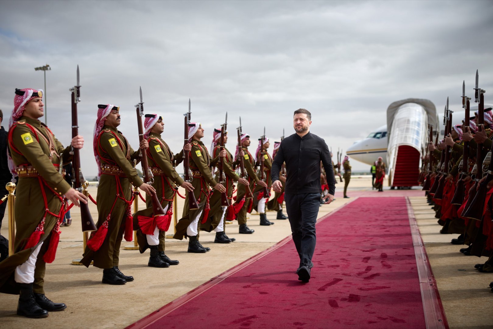 泽连斯基到了约旦，谈安全合作，川普大帝会不会嫉妒？