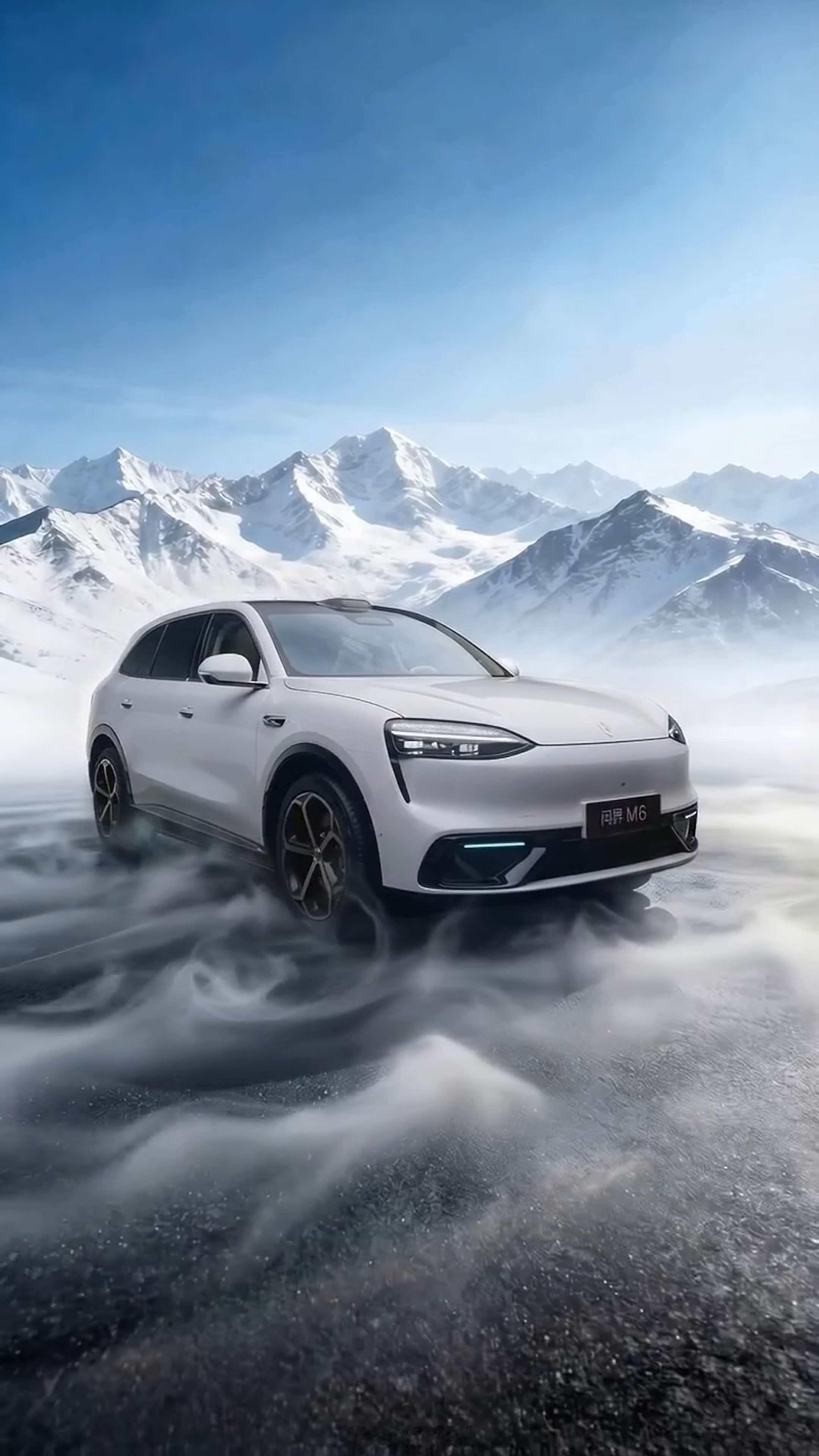 问界M6七款新车色亮相新锐王牌问界M6七色亮相问界M6全部车系颜色亮相，个人认为