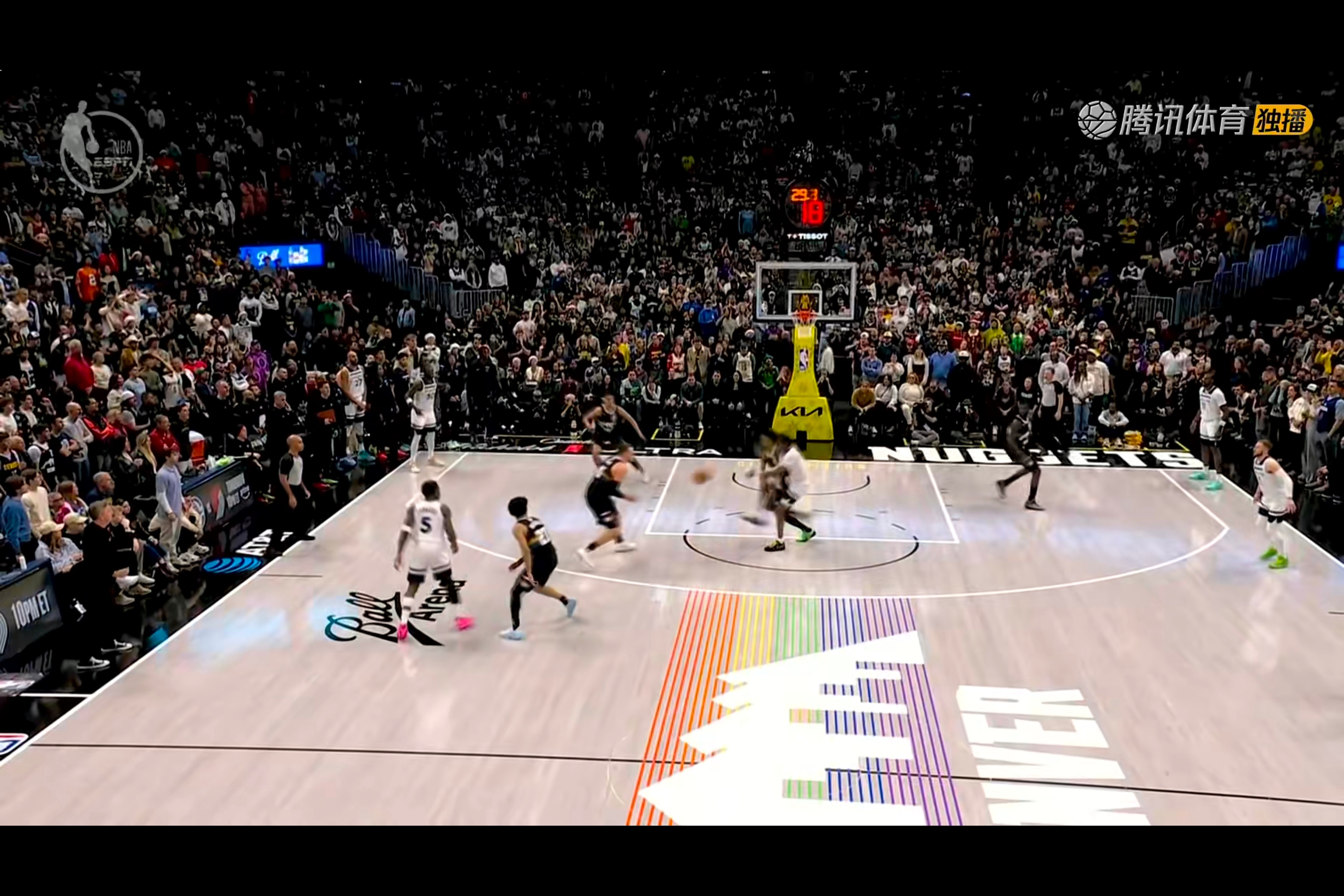 爱德华兹关键时刻传球失误！！！nba