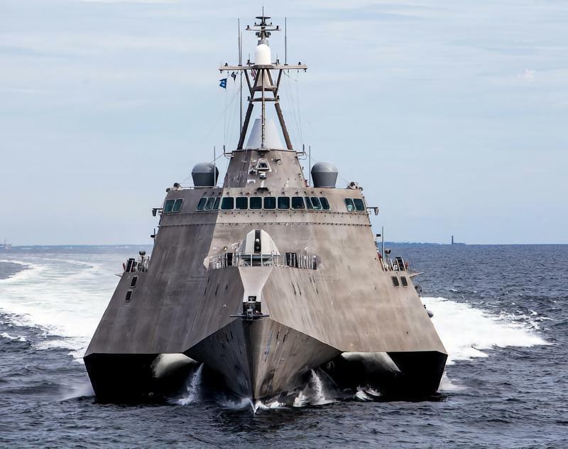 美国“独立”级濒海战斗舰“独立”级濒海战斗舰是与“自由”级同期研制的另一种濒海战