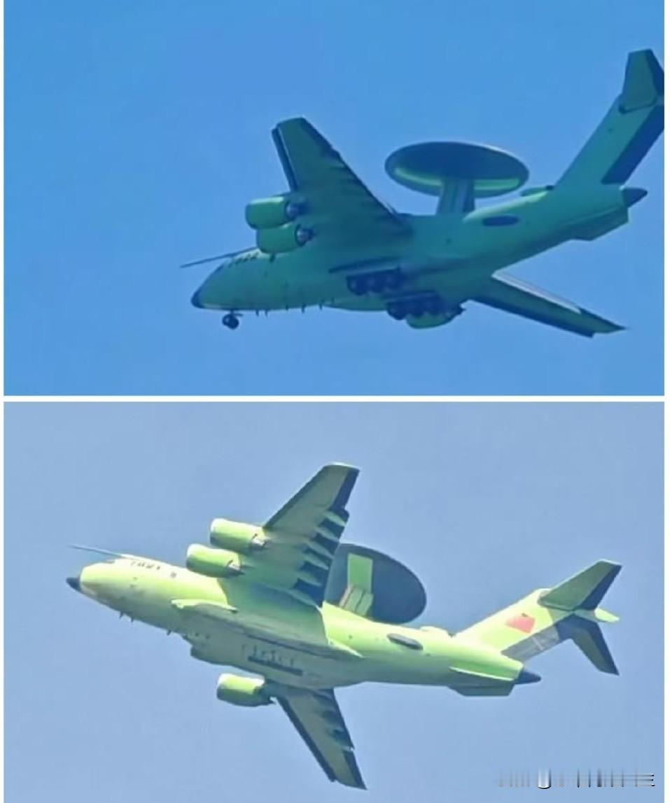 嘿嘿嘿，新一代运-20平台KJ-3000预警大盘鸡，这一号和二号原型机改进还是比