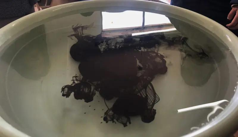 380万元被泼墨画作修复的事儿真让人感慨。有徐惠君那幅被泼墨的巨幅画，市场价3万