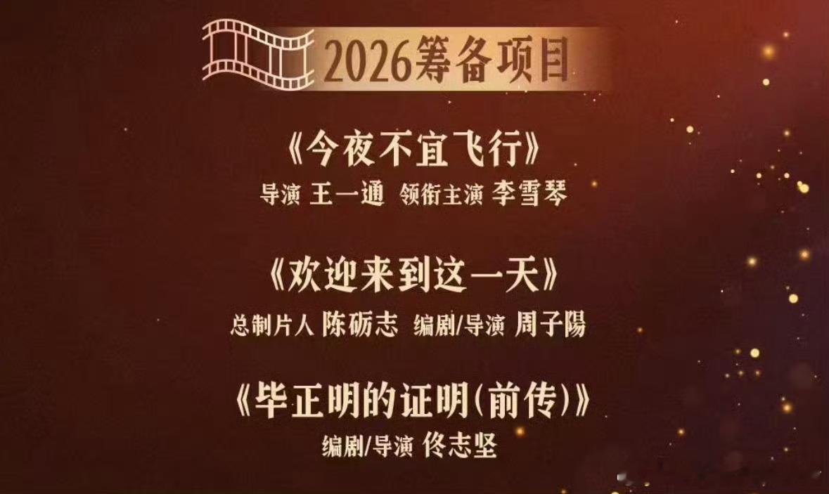 王安宇毕正明的证明将筹备前传