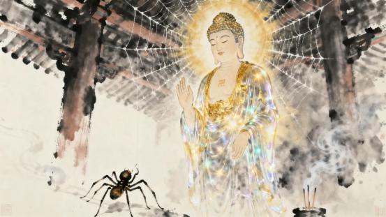 古代，雷音寺的房梁上，住着一只蜘蛛。500年过去，佛祖问它：“世上最珍贵的东西是