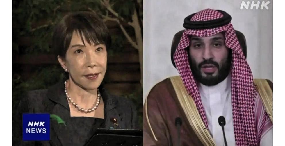 拔掉一根输油管，日本经济当场瘫痪。

高市早苗慌忙拨通沙特王储专线。半小时的通话