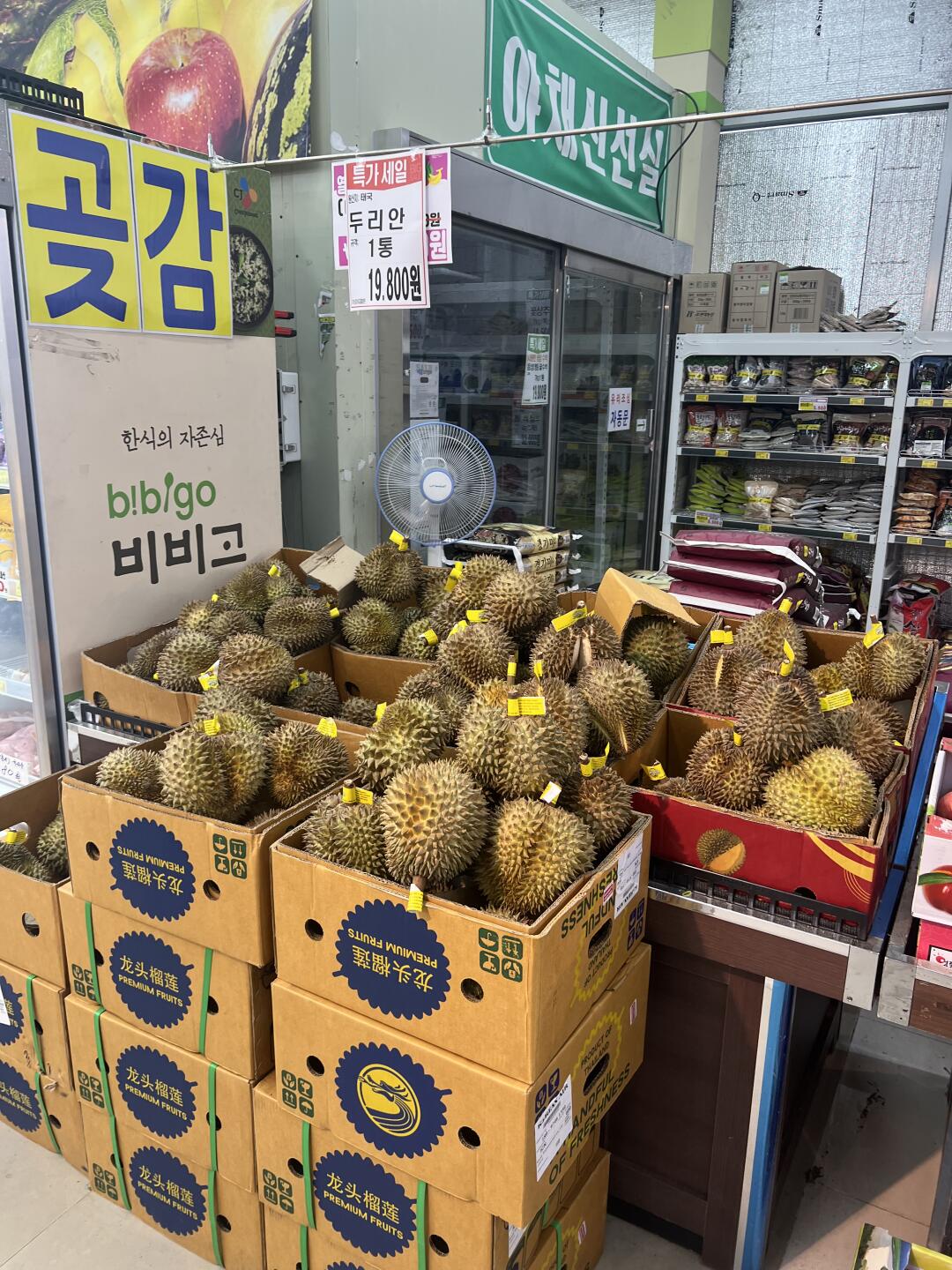 在韩国榴莲自由～