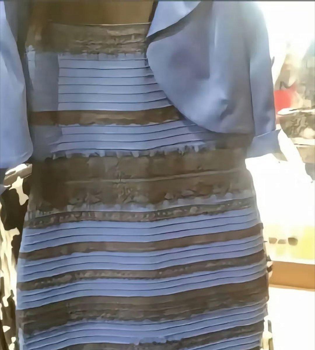 这么多年过去了 这件裙子的颜色还是未解之谜 