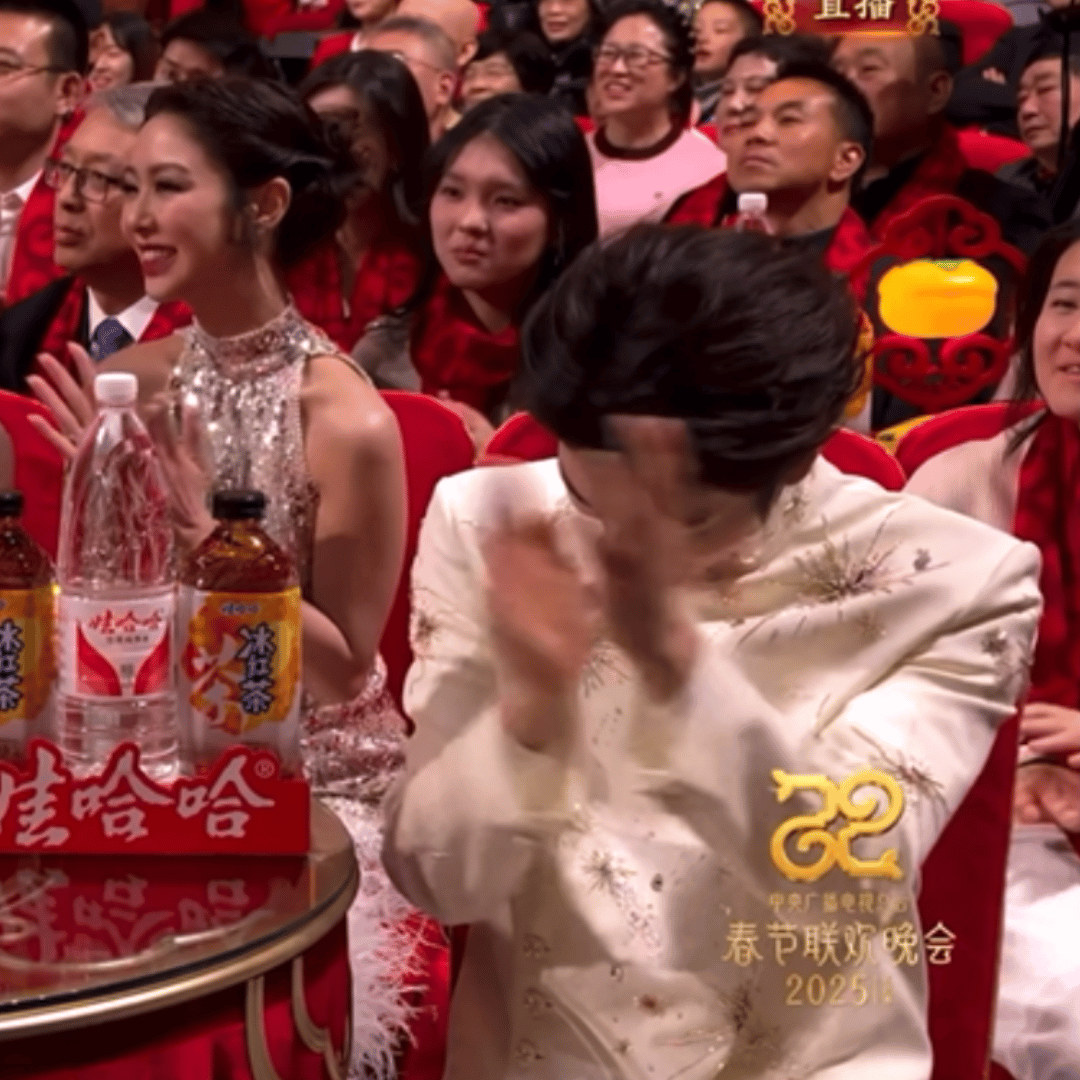 谁给颁一个丁禹兮春晚最佳观众 