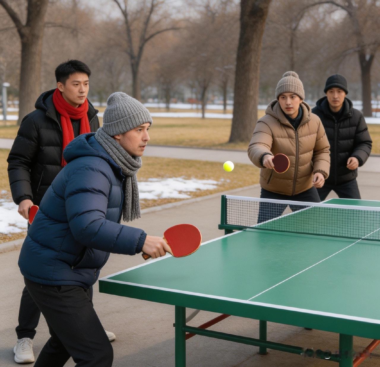 我打乒乓球有个毛病，双打搭档越指挥，我越打不上。比如说，来了一个高球，平常十拿九