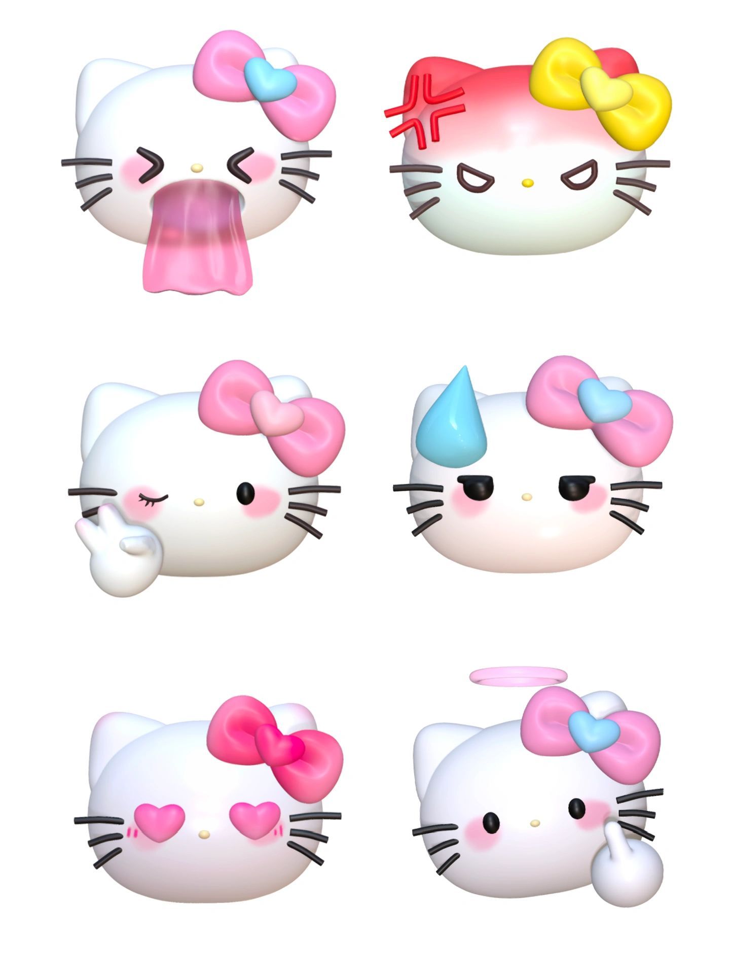 Hello kitty白底头像 🎀^ ๘ ミ   ˃̶  。ᵒ̴̶̷  ミಎ 