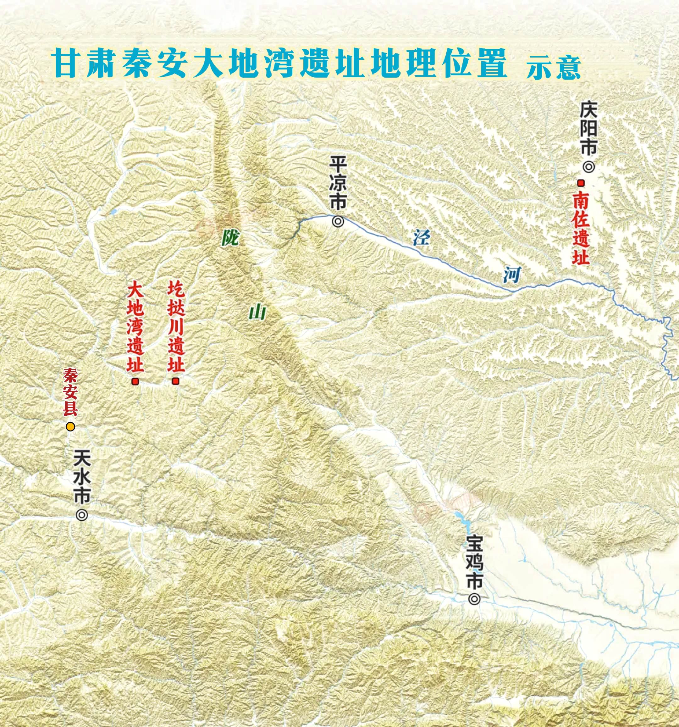 秦安大地湾遗址:八千年文明的直接见证。大地湾遗址，位于甘肃省天水市秦安...