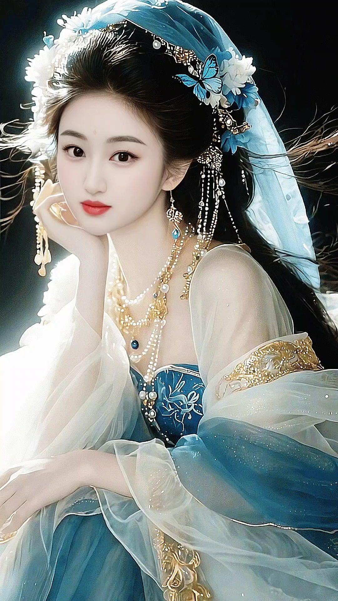 古风妆容有多美 国风古韵 古风美人 汉服 汉服之美在华夏