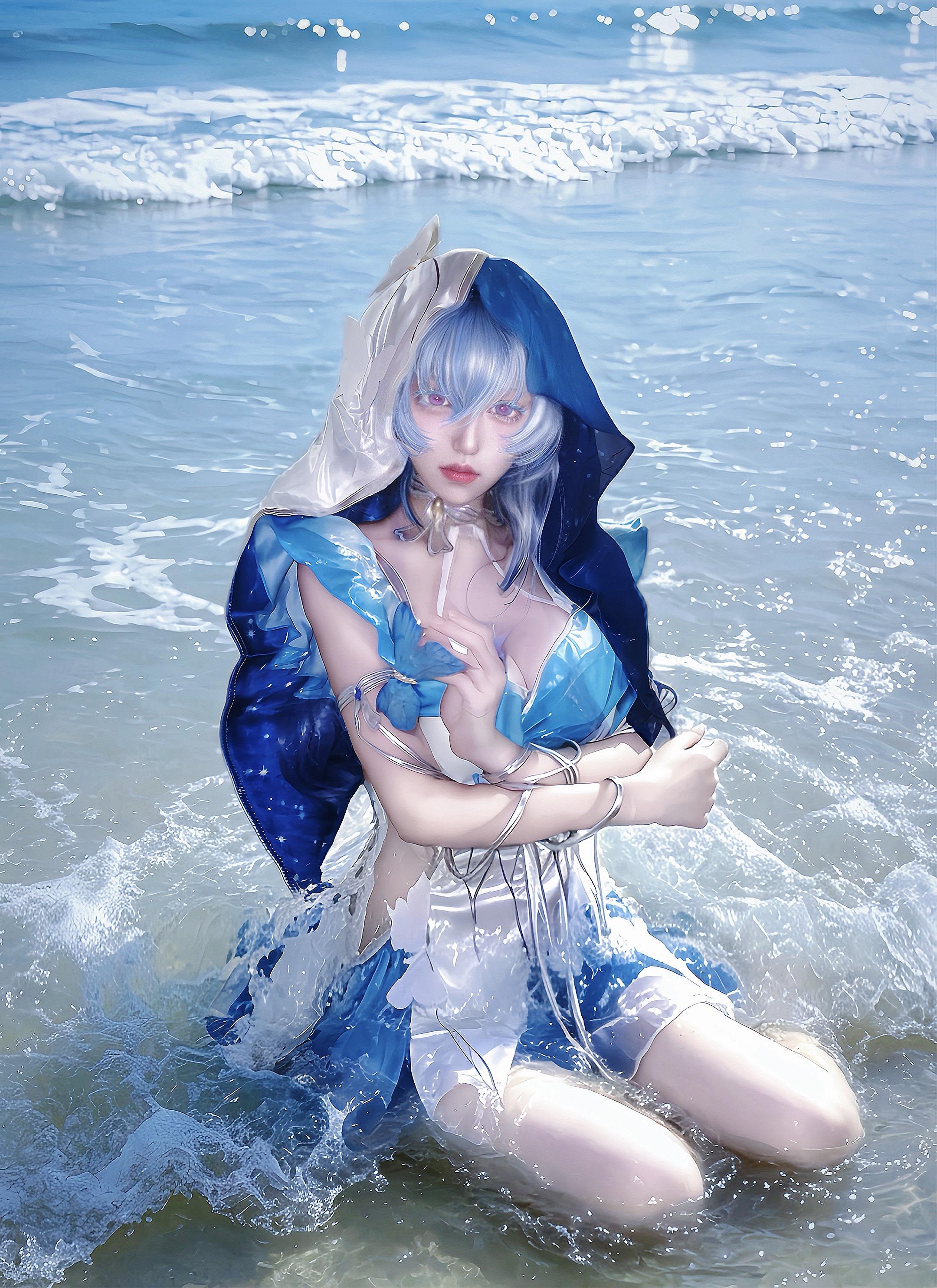 守岸人 cos 鸣潮 cosplay coser