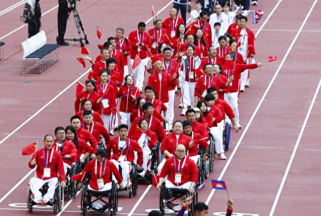 第五届亚洲残疾人运动会闭幕式举行（7）