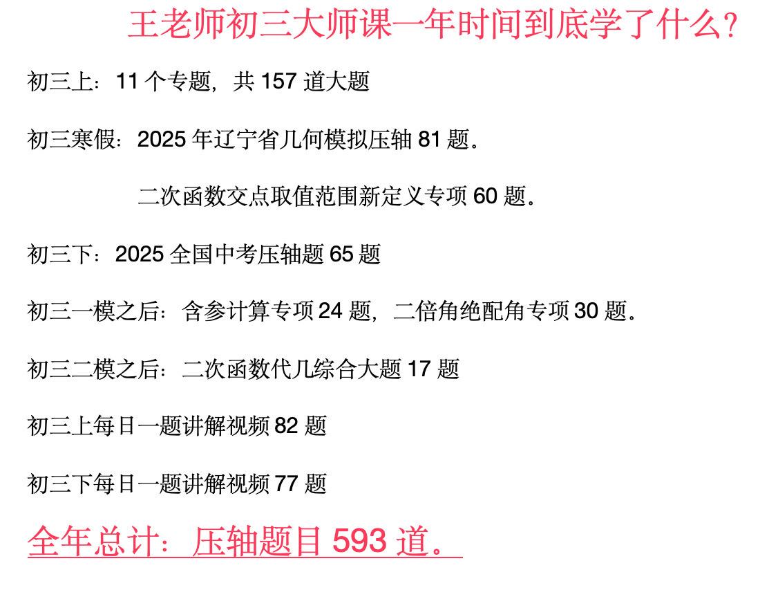 中考复习课 初三复习方法 数学备考 初三复习指南 初中复习技巧