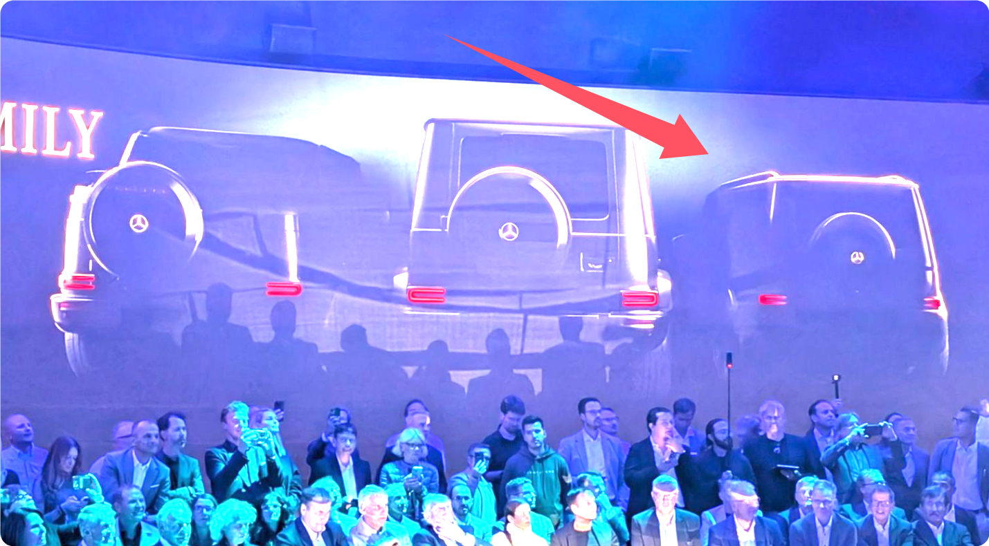 Baby G  关键字 2027  ，800 V，长4,50m，续航570-59