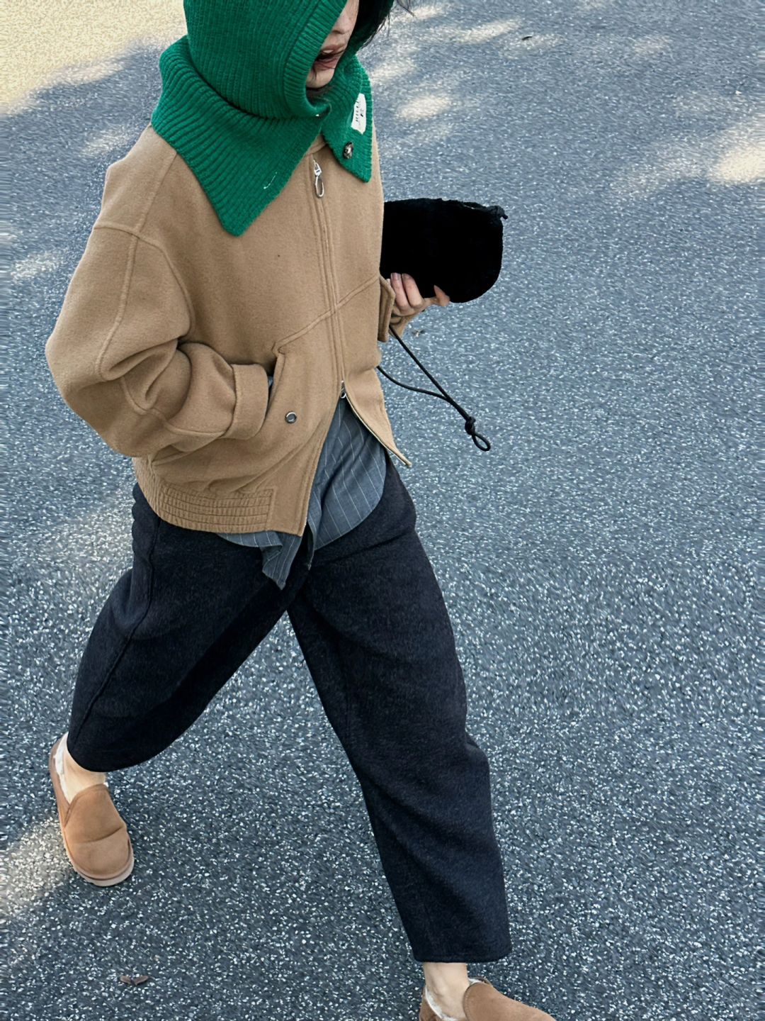 冬日穿搭｜带点颜色出门