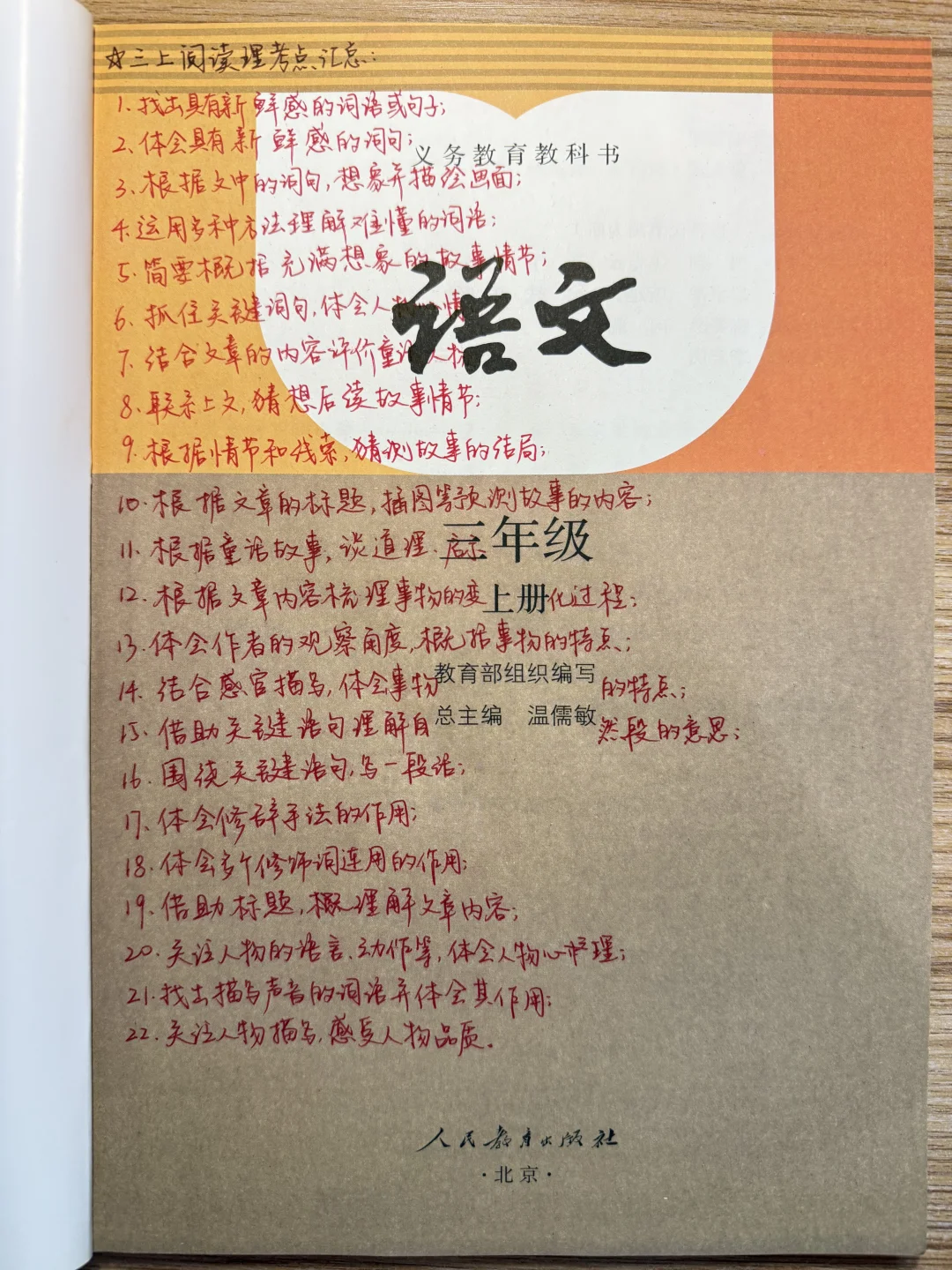 【三上语文】阅读理解反复就考这22个考点‼️