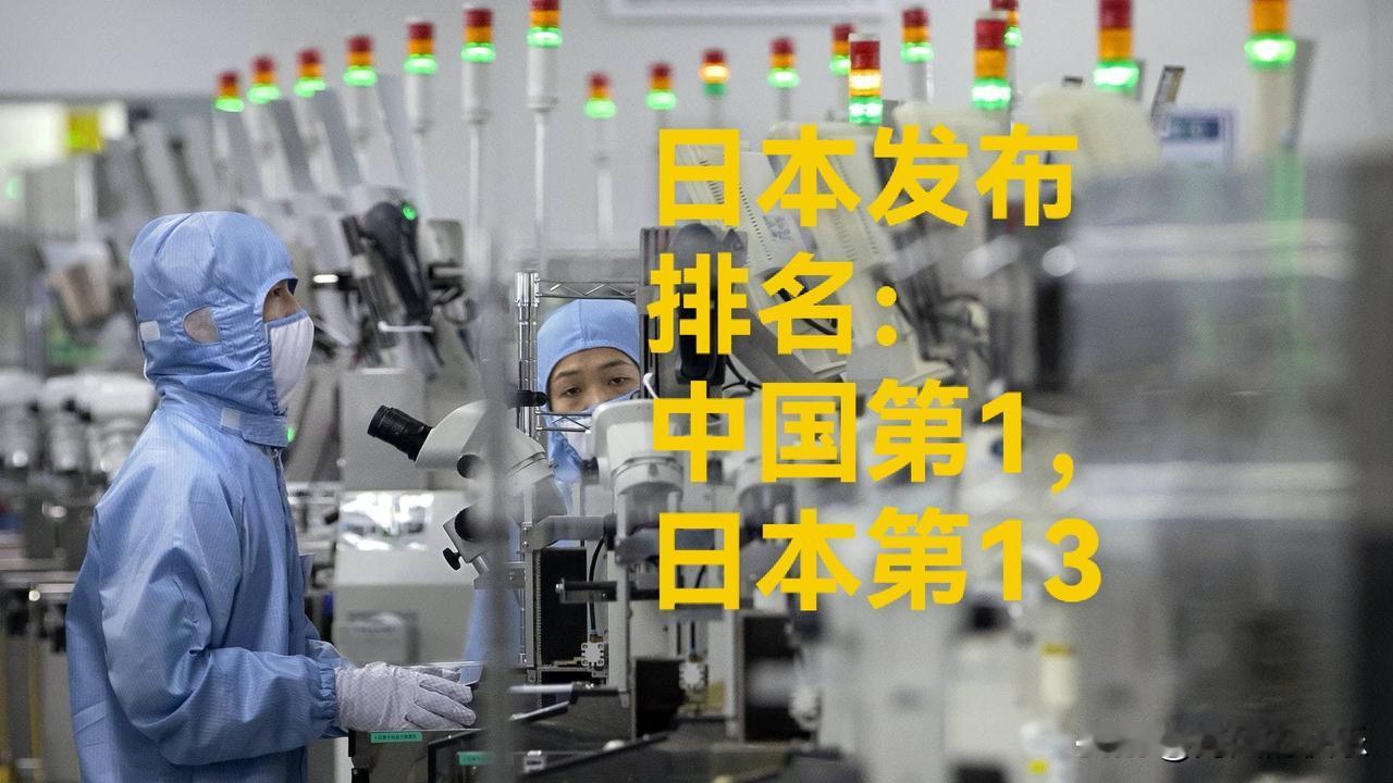 日本发布排名：中国第1，日本第13
 
   据外媒报道近些年来中国论文总量、高