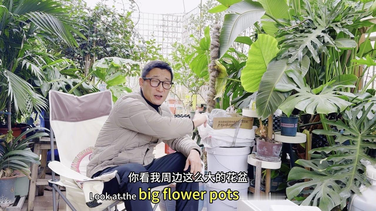 冬天给这么多花盆施肥，弯腰钻进去太伤腰！分享个超实用的水管施肥法，精准又省力～