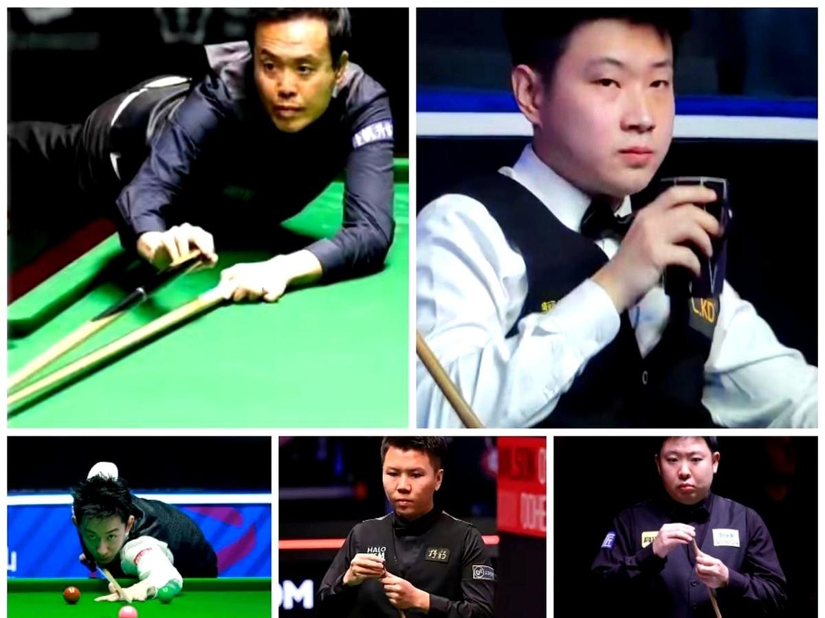 斯诺克世界公开赛，中国军团五人杀进16强！

赵心童、吴宜泽、张安达、周跃龙、傅