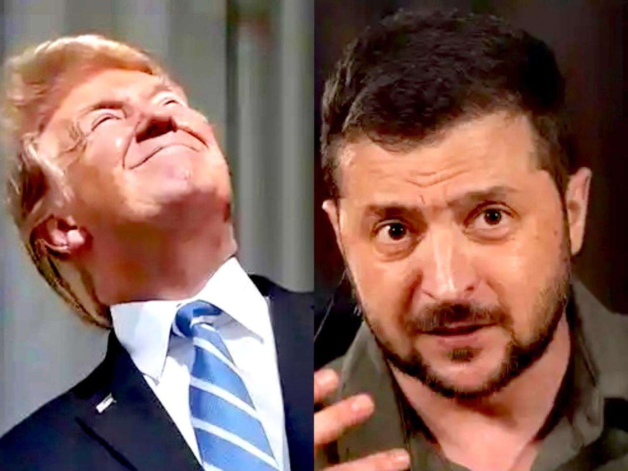 乌克兰与特朗普的关系，可以从两个方面回答。

一是，对乌克兰而言，特朗普是乌克兰