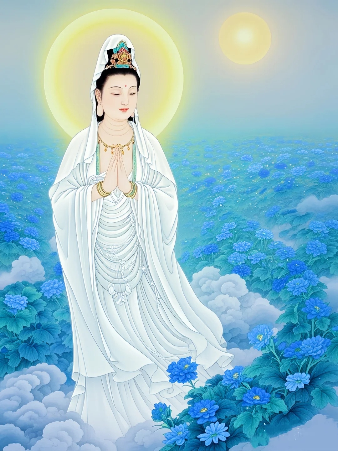 观音菩萨庇佑，福禄寿喜财都会如祈而至！  