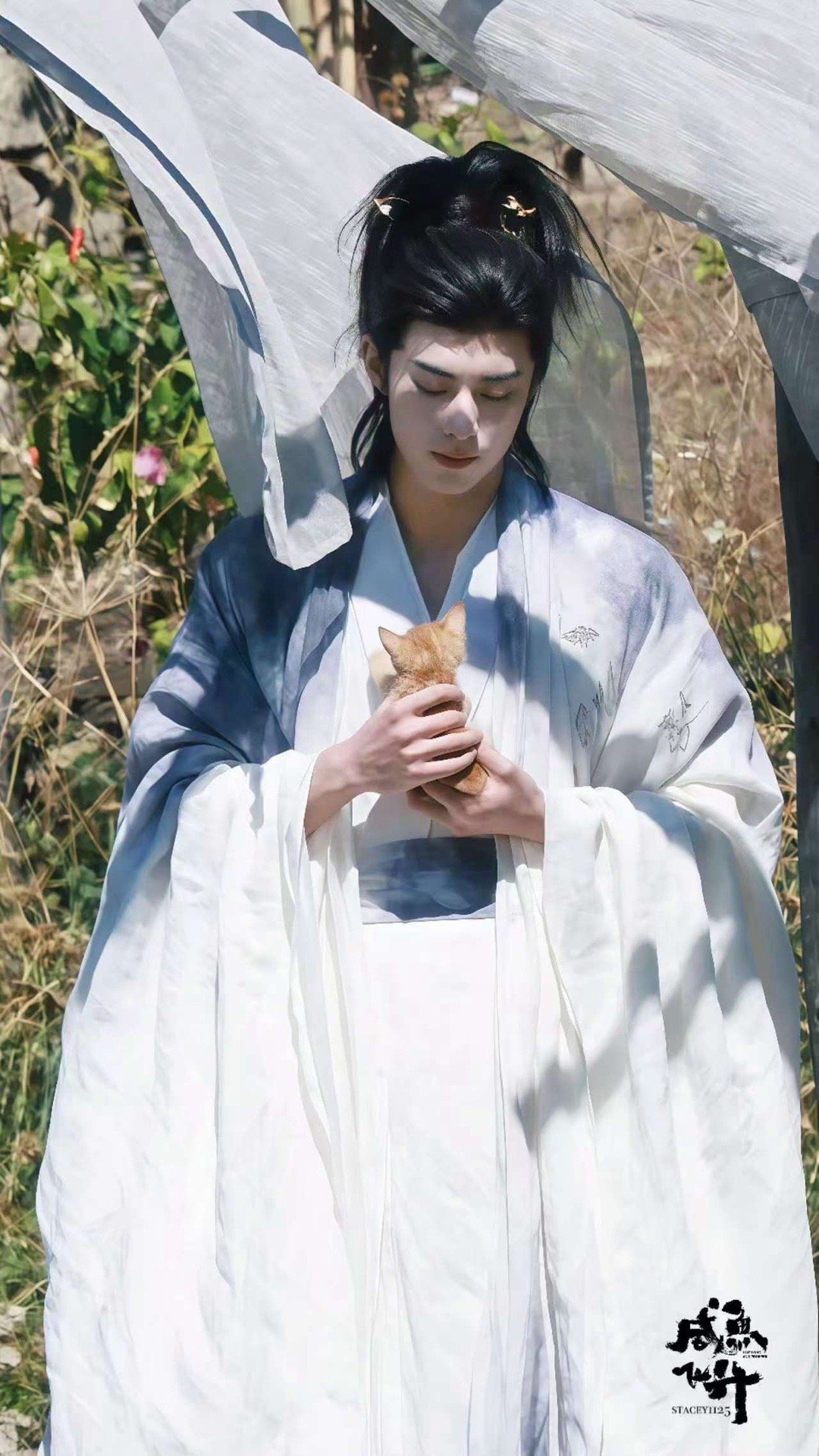 王鹤棣抱小猫王鹤棣抱小猫路透王鹤棣抱小猫，好帅啊啊啊，[心] ​​​